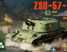 2058 Takom 1/35 ЗСУ ZSU-57-2 Soviet SPAAG