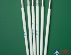 3610(6шт) JAS Кисть из синтетического волоса, круглая № 5