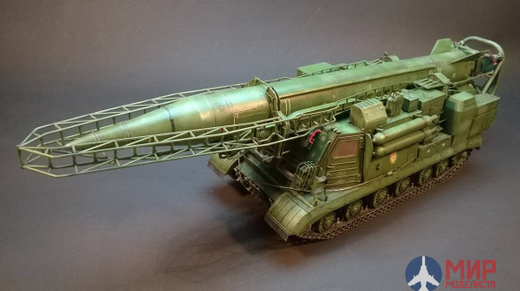 01024 Trumpeter 1/35 Пусковая установка 2П19 с баллистической ракетой 8К14