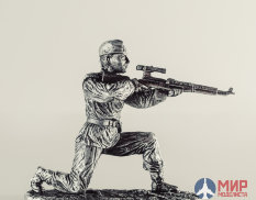 025  Ратник 54 мм  Снайпер Павличенко  олово