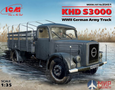 35451 ICM 1/35 KHD S3000 WWII  немецкий грузовой автомобиль