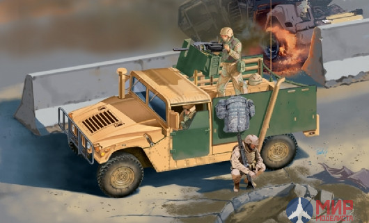 6511 Italeri 1/35 Автомобиль бронированный Хаммер M998A1