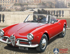 3653 Italeri автомобиль ALFA ROMEO GIULIETTA SPIDER 1300 (1:24)