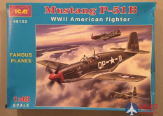 48122 1/48 ICM Mustang P-51B