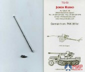 TG53 Jordi Rubio 1/35 Ствол 50mm German Pak-38