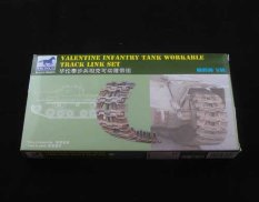 AB3536 Bronco Models British Valentine Infantry Tank Workable Track Link Set