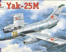 AMO72143 Amodel 1/72 Самолет советский истребитель Яковлев Як-25M