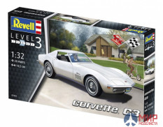 07684 REVELL АВТОМОБИЛЬ CHEVROLET CORVETTE C3 (1:32)