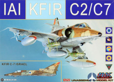 86002 AMK 1/72 Самолет KFIR C2/C