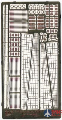 NSA350101 North Star Models 1/350 Фото-ие Detail set for "Ting-Yuen":shrouds,anchor chains