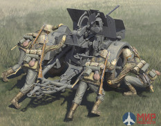 84418 Hobby Boss фигуры  German 20mm Flak 38 crews  (1:35)