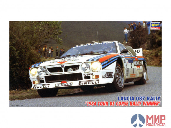 25030 Hasegawa 1/24 Автомобиль LANCIA 037 '84 CORSE