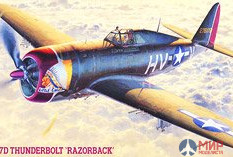 09057  Самолет Р-47D THUNDERBOLT "RAZORBACK" (HASEGAWA) 1/48