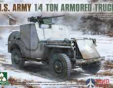 2131 Takom 1/35 U. S. Army 1/4 ton armored truck