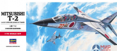 00334 Hasegawa 1/72 Сверхзвуковой учебный самолёт ВВС Японии MITSUBISHI T-2