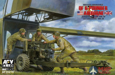 AF35219 AFV Club 1/35 Английская пушка Ordnance QF 6-pdr Anti-Tank Mk.IV on Carriage Mk.III