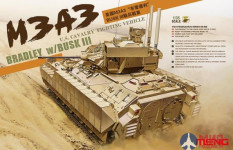 SS-006 Meng Model 1/35 БТР U.S. Cavalry Fighting Vehicle M3A3 Bradley w/BUSK III model kit