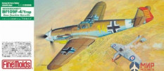 FL 5 Fine Molds самолет Messerschmitt Bf109 F-4 Trop "Marseille" 1/72