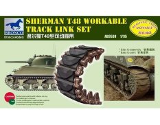 AB3538 Bronco Models Sherman T48 Workable Track Link Set,
