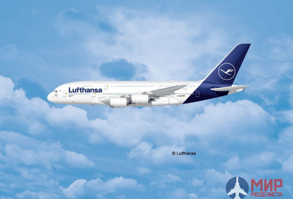 03872 Revell Airbus A380-800 Lufthansa "New Livery"