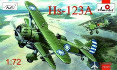 AMO72323 Amodel 1/72 Самолет Hs-123A China, Spain