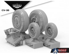 72352 Temp models 1/72 Колеса шасси Су-35