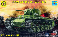 303527 Моделист 1/35 Тяжелый танк КВ-1 мод.1942 г.