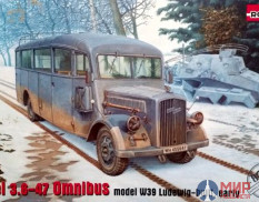 ROD807 Roden 1/35 Автобус Opel Blitz 3.6-47 Omnibus model w39 Ludewig-built, early.