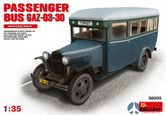 38005 MiniArt автомобиль  PASSENGER BUS 03-30  (1:35)