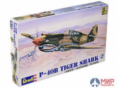 15209 REVELL АМЕРИКАНСКИЙ ИСТРЕБИТЕЛЬ P-40B TIGER SHARK (1:48)