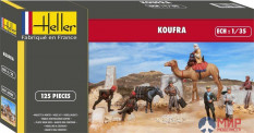 81101  Heller наборы для диорам  DIORAMA KOUFRA  (1:35)