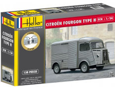 80768  Heller автомобиль CITROEN FOURGON HY "TUBE"  1/24