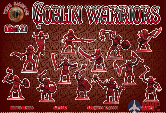 ALL72042 Dark Alliance 1/72 Goblin Warriors set 2