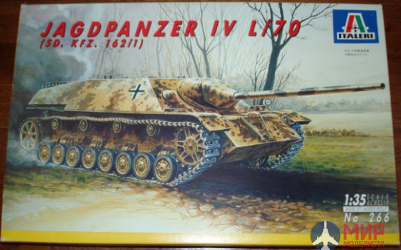 266 Italeri 1/35 Танк jagdpanzer IV L/70