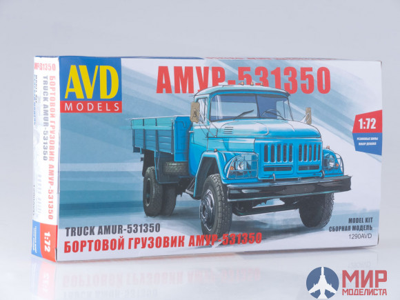 1290AVD AVD Models 1/72 Сборная модель АМУР-531350 бортовой