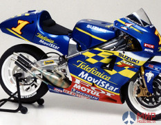 14089 Tamiya 1/12 Мотоцикл Telefonica MoviStar SUZUKI RGV-Г `01