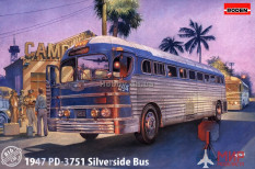 Rod816 Roden 1/35 Автобус 1947 PD-3701 Silverside Bus