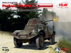 35375 ICM 1/35 Командирская машина Panhard 178 AMD-35, Французский бронеавтомобиль ІІ МВ