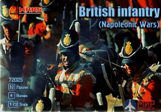 MR72025  MARS 1/72 Фигуры British Infantry (Napoleonic Wars)