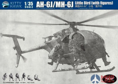 KH50004 Kitty Hawk 1/35 AH-6J/MH-6J Little Bird w/Figures