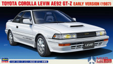 20596 Hasegawa 1/24 Автомобиль TOYOTA COROLLA LEVIN AE92 GT-Z EARLY VERSION (Limited Edition)