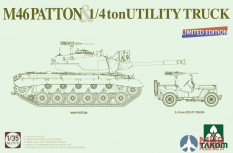 2117X Takom M46 Patton & 1/4 ton Utility Truck