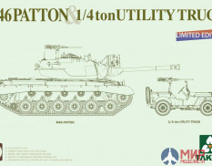 2117X Takom M46 Patton & 1/4 ton Utility Truck