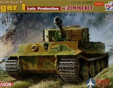 6383 Dragon 1/35 Танк Pz.Kpfw.VI Ausf.E Tiger I (late) w/zimmerit