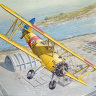 ROD633 Roden Самолет Stearman PT-13 Kaydet