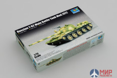 07147 Trumpeter танк  Russian Tank-62 Main Battle Tank Mod.1972  (1:72)