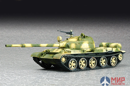 07147 Trumpeter танк  Russian Tank-62 Main Battle Tank Mod.1972  (1:72)