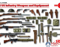 35688 ICM 1/35 Вооружение и сняряжение пехоты США 1МВ