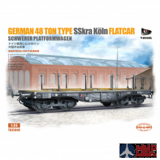 TK3504C T-model 1/35 German 48T Type SSys Köln Schwerer platormwagen