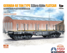 TK3504C T-model 1/35 German 48T Type SSys Köln Schwerer platormwagen